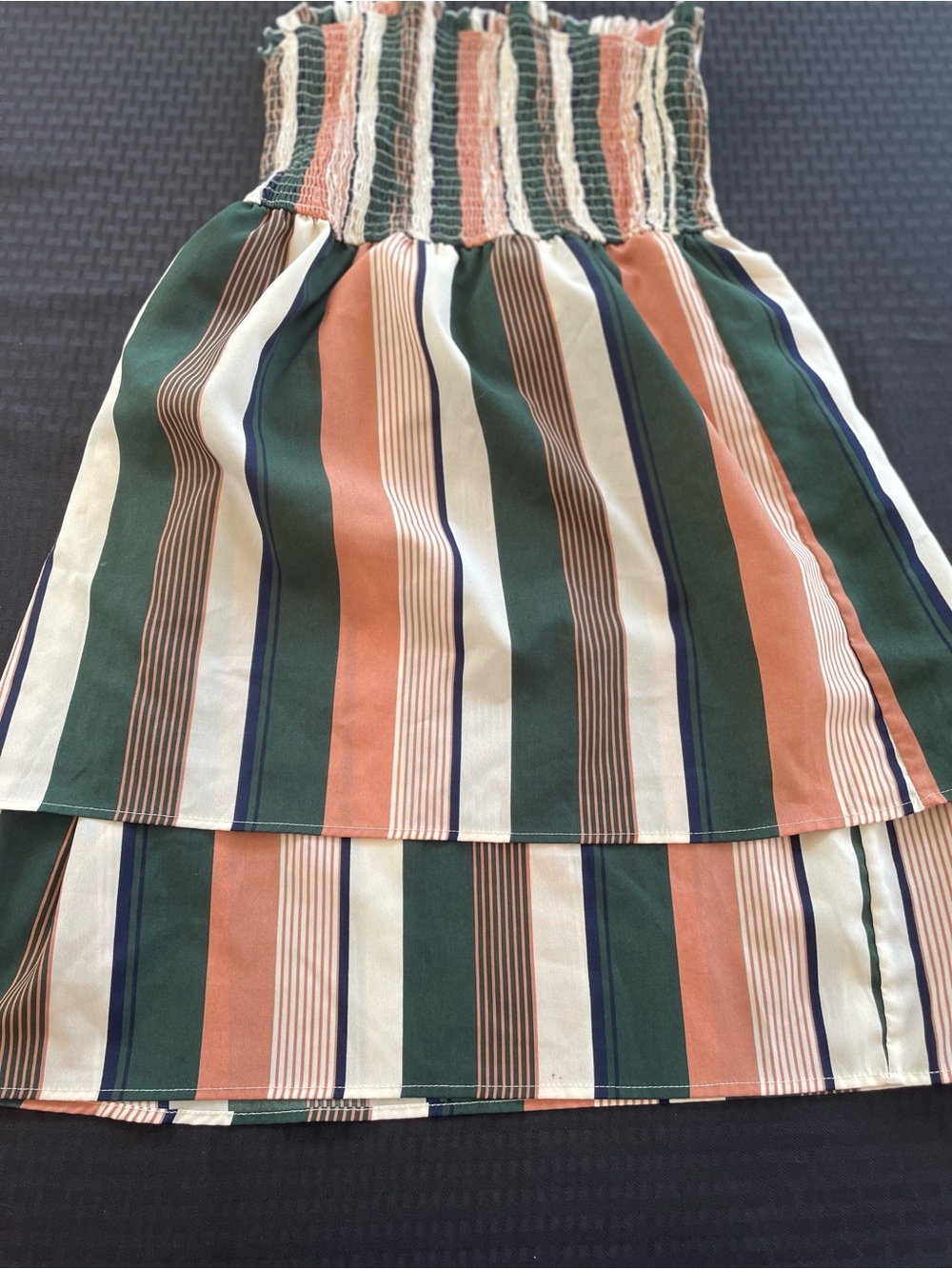 BRAND UNKNOWN Multi Striped Dres